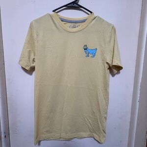 GOAT USA T-Shirt Banana Cream Colorway XS